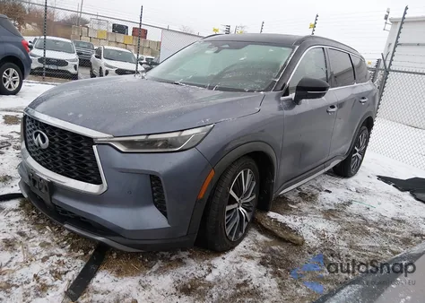 2023 Infiniti Qx60 Autograph Awd z USA, uszkodzony, nr VIN 5N1DL1HU6PC345852